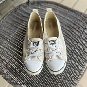 Converse Women's White Chuck Taylor All Star Shoreline Shoes, Slip on, Low Top